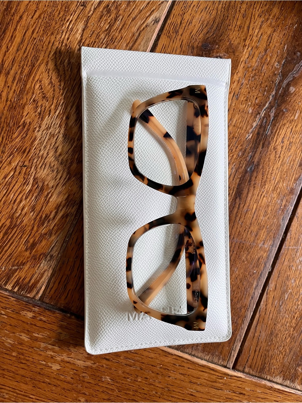 Tortoiseshell Square Blue Light Glasses - Machete